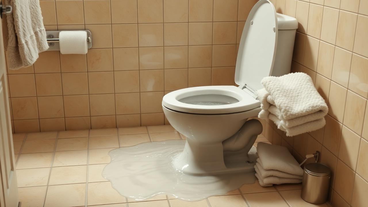 Overflowing Toilet: How to Stop the Water in 30 Seconds